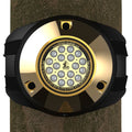Metro Marine HighOutput Piling Mount Underwater Light wIntelligent Monochromatic LEDs  Aqua 45 Beam FPMR1A345